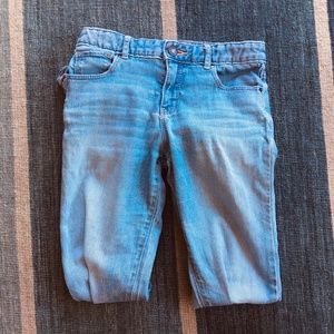Girls Light Blue Skinny Jeans